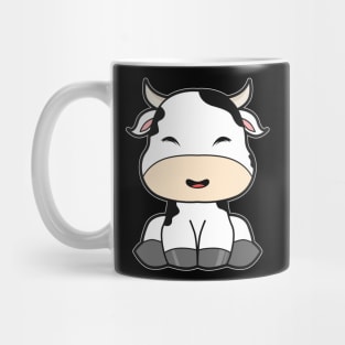 Cute Baby Cow Comic Mug